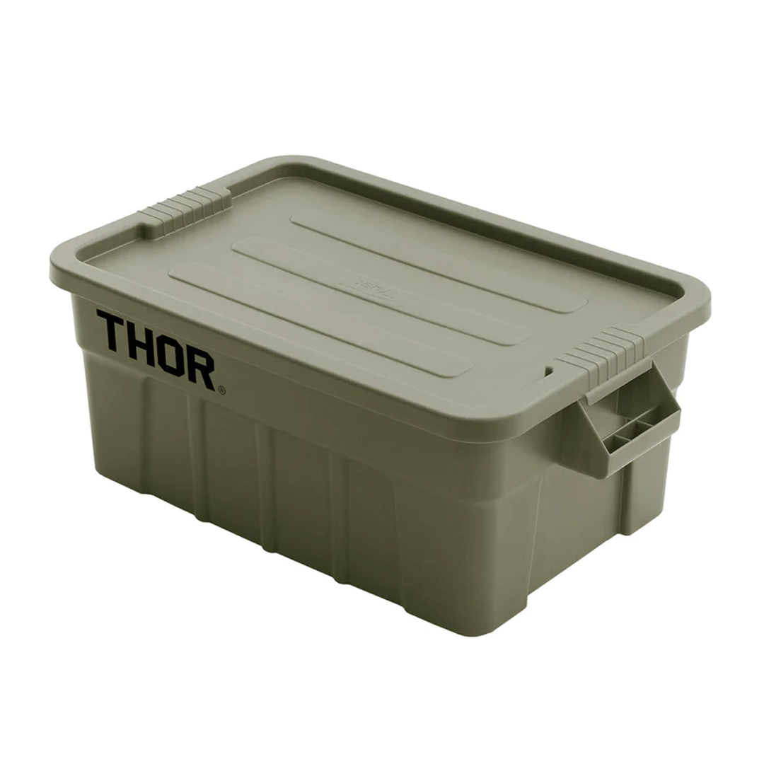 THOR Tote Box With Lid - 53L Medium Capacity Storage Container