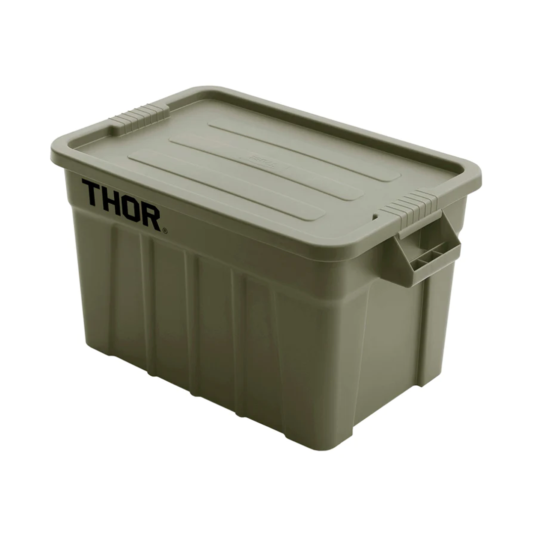 THOR Tote Box with Lid - 75L Large Capacity Storage Container