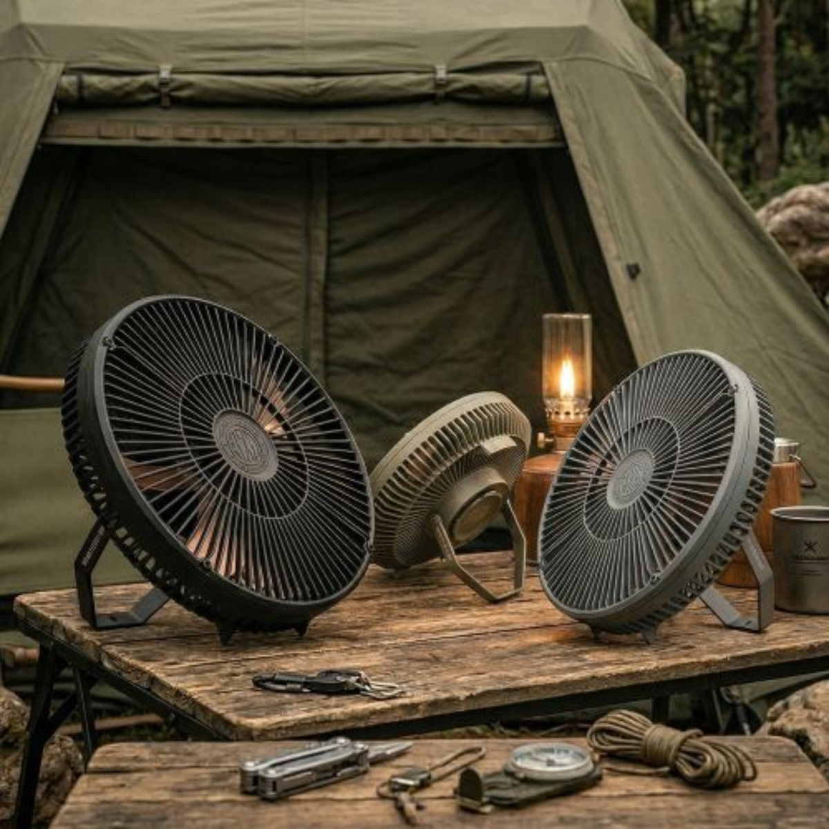 KZM Field Craft Fan 280