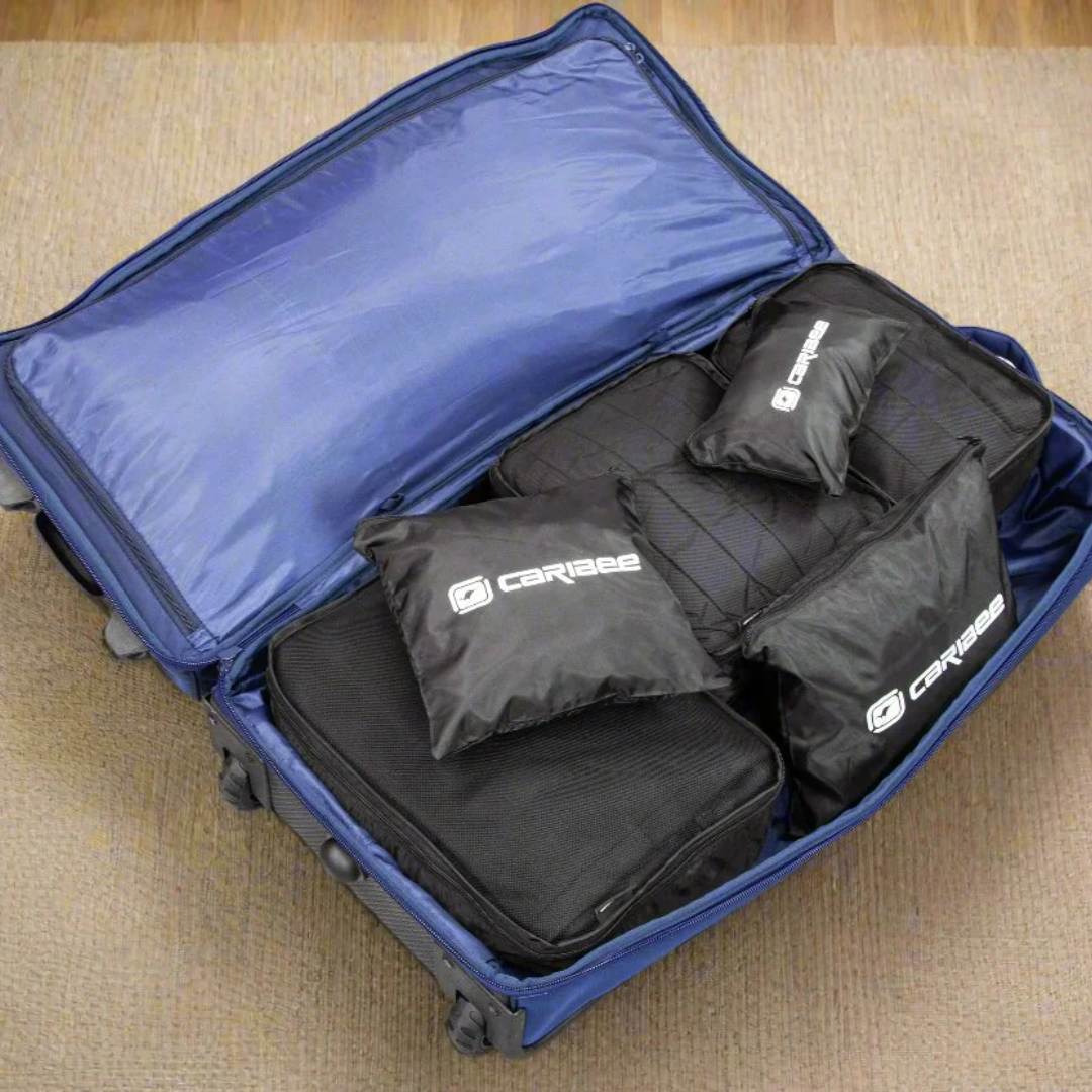 Caribee 6 Piece Packing Cube and Pouch Set