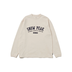 Snow Peak Varsity Logo Long Sleeve T-Shirt