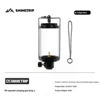 ShineTrip ST-05 Series Dewlight Camping Gas-Style Lantern  Large  – Black