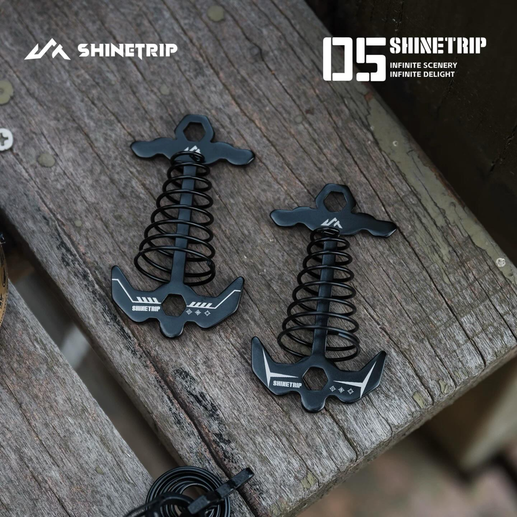 ShineTrip ST-05 Series Tactical Fishbone Spike - Dark Anchor