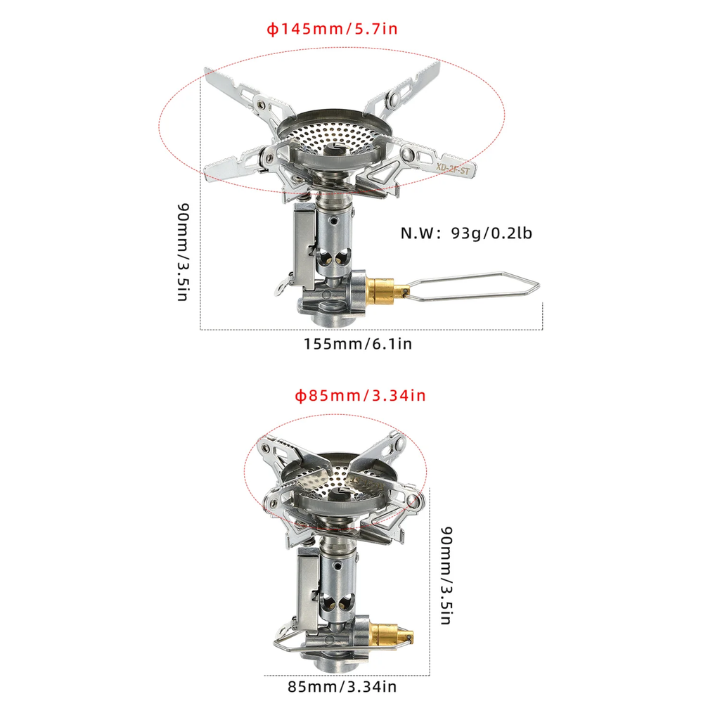 Campingmoon Xuanfeng High Mountain Gas Stove