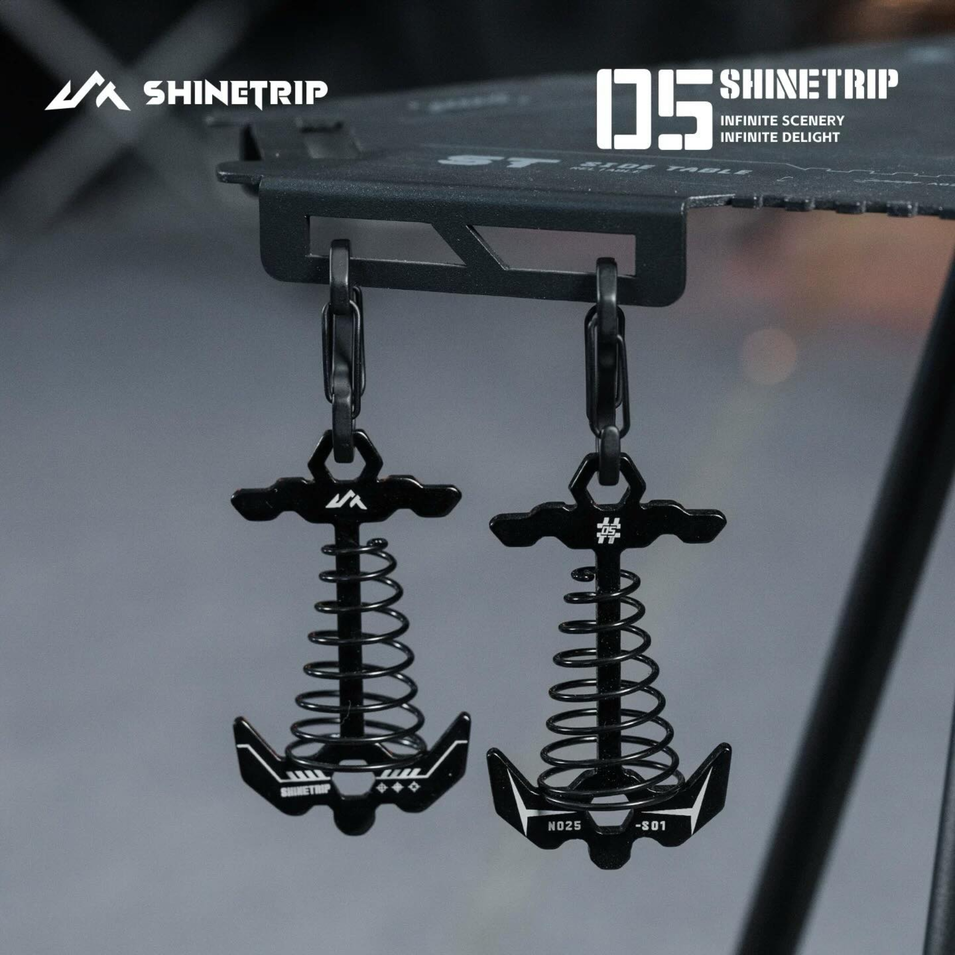 ShineTrip ST-05 Series Tactical Fishbone Spike - Dark Anchor