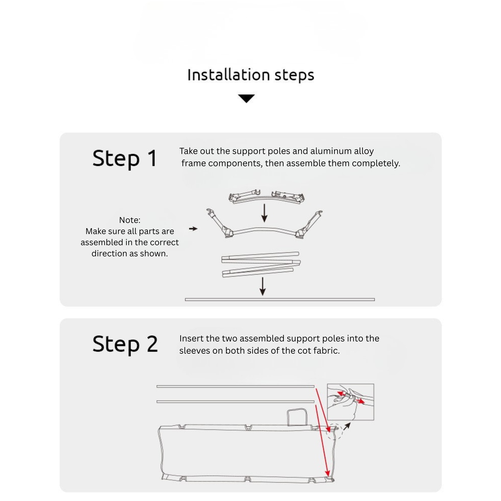 Soloman 2-Way Convertible Cot