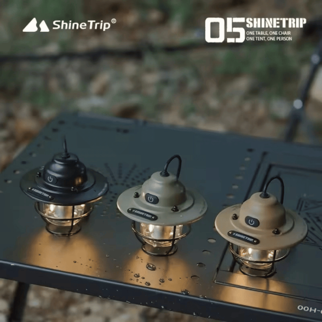 ShineTrip  05 Series Outdoor Camping Retro Small Chandelier Lantern