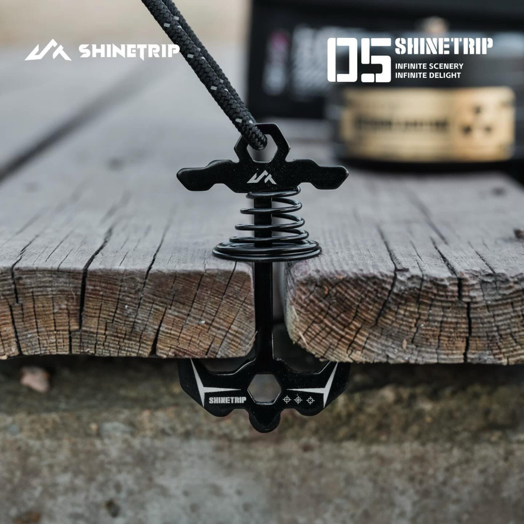 ShineTrip ST-05 Series Tactical Fishbone Spike - Dark Anchor