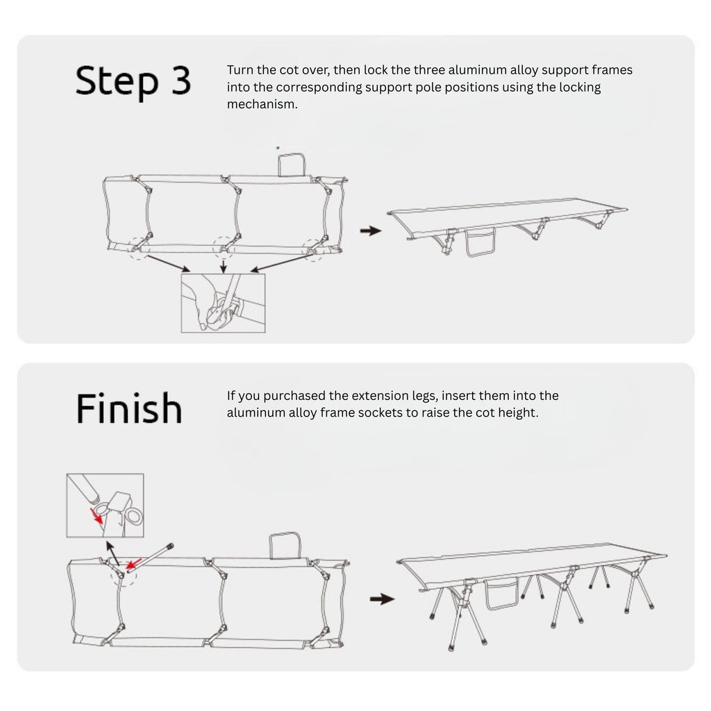 Soloman 2-Way Convertible Cot