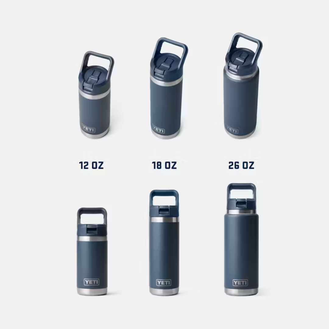 YETI Rambler® Jr. 12 OZ Kids Water Bottle With Color-Matched Straw Cap