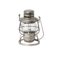 Thous Winds Railroad Kerosene Lamp Vintage Silver