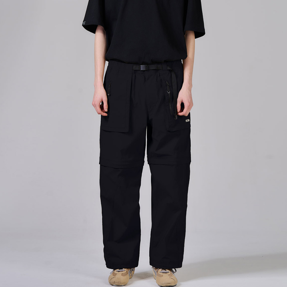 KZM Belted Two-Way Pants