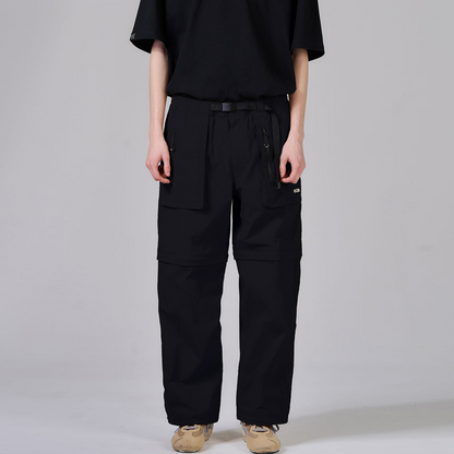 KZM Belted Two-Way Pants