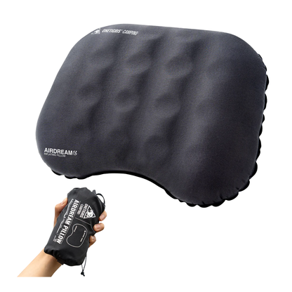 OneTigris Airdream Inflating Pillow -  Deep Gray