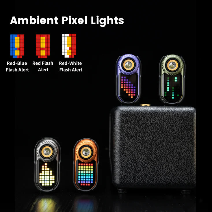 Loop gear LOOPDOT SK09 - Pixel Display EDC Flashlight With Fidget Dial