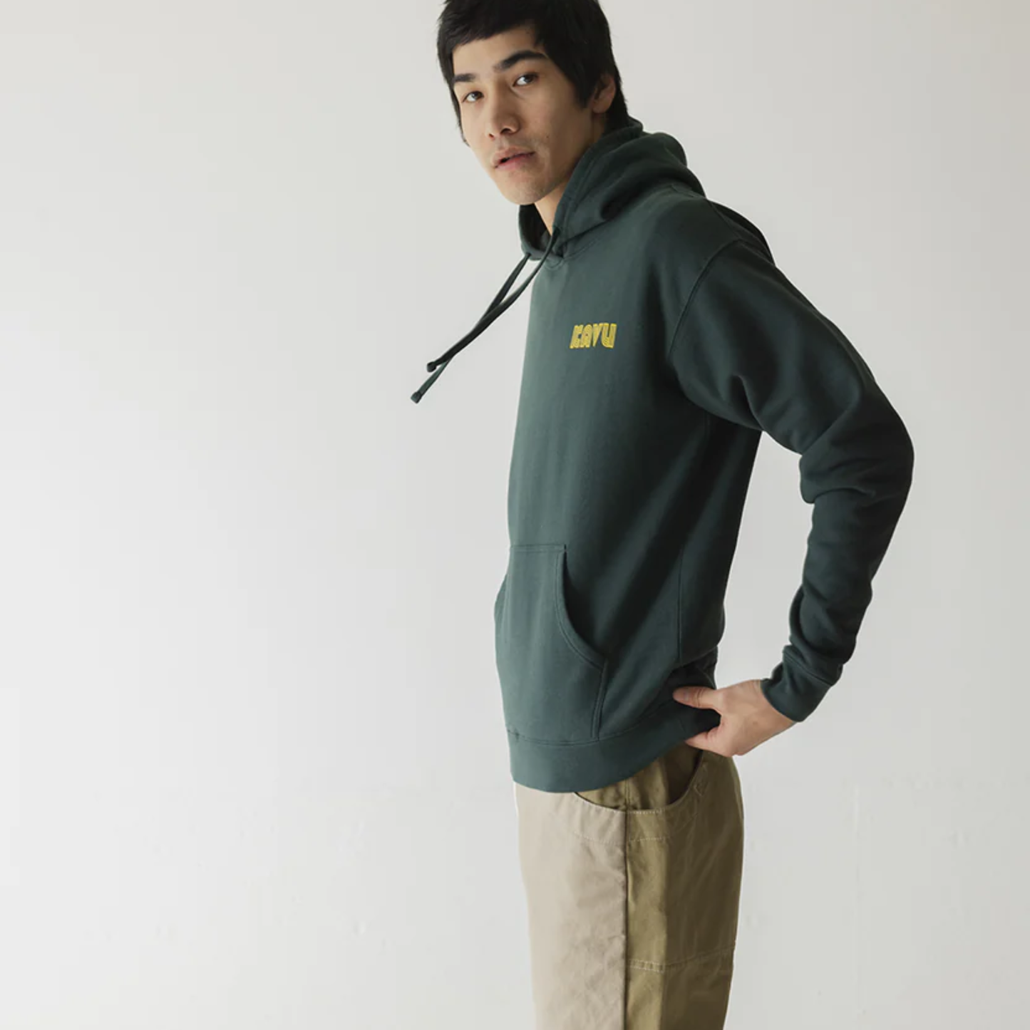 Kavu Core Hoodie - Dark Spruce