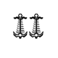 ShineTrip ST-05 Series Tactical Fishbone Spike - Dark Anchor