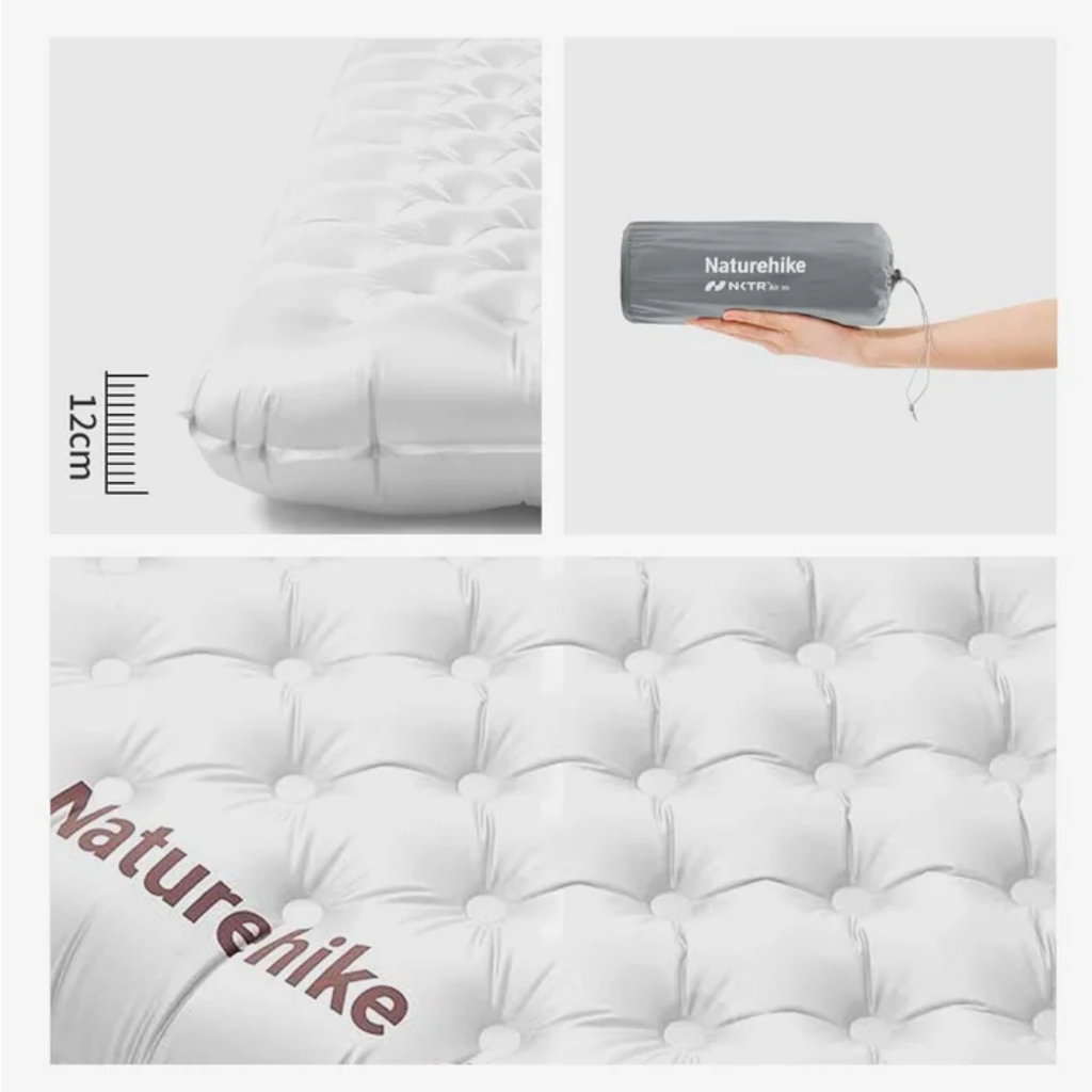Naturehike Tuye 3.5 Ultralight Inflatable Matress - Carbon Silver