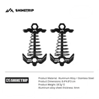 ShineTrip ST-05 Series Tactical Fishbone Spike - Dark Anchor