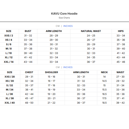 Kavu Core Hoodie - Dark Spruce