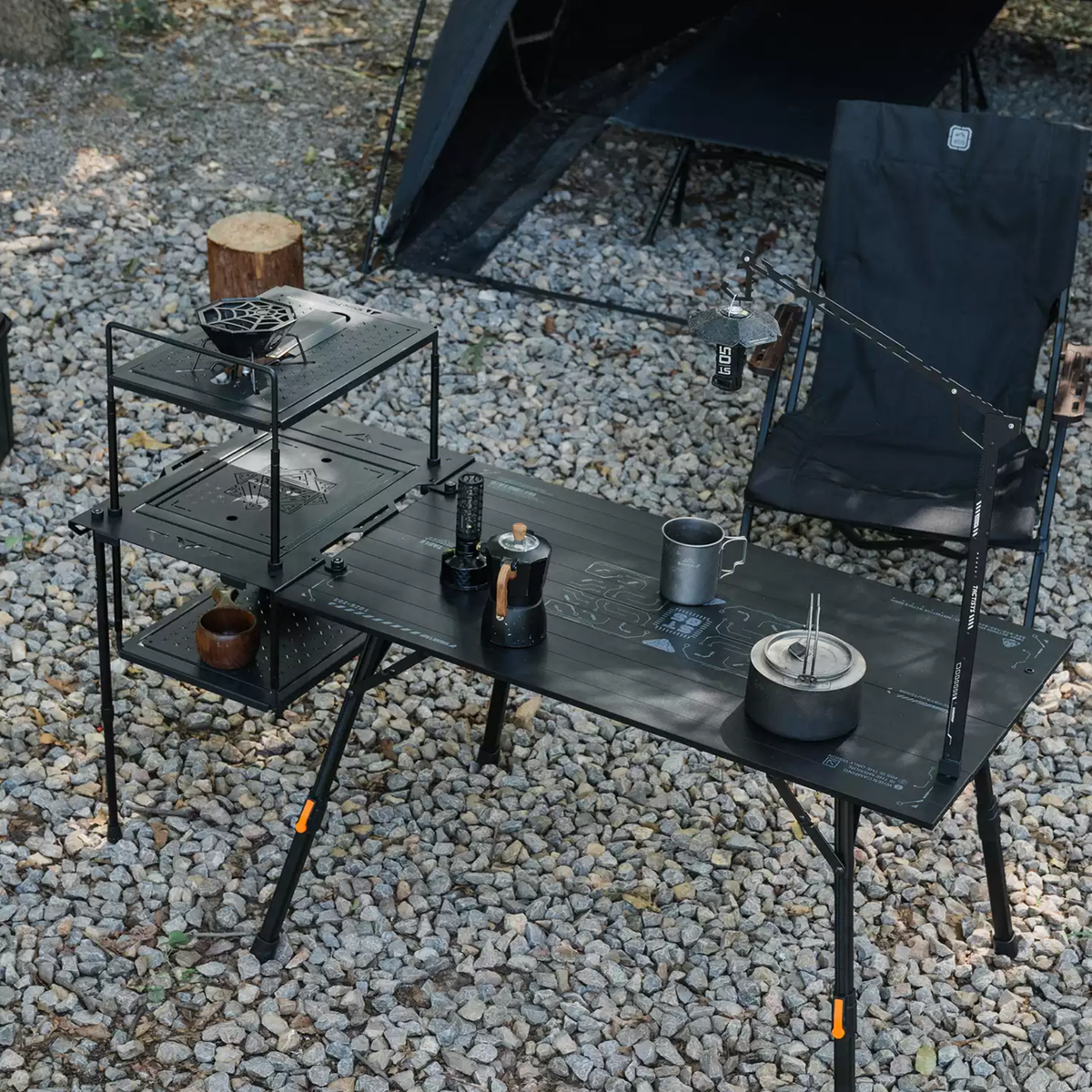 ShineTrip ST-05 Series Core-Array Tactical 4-Fold Table Expansion Frame