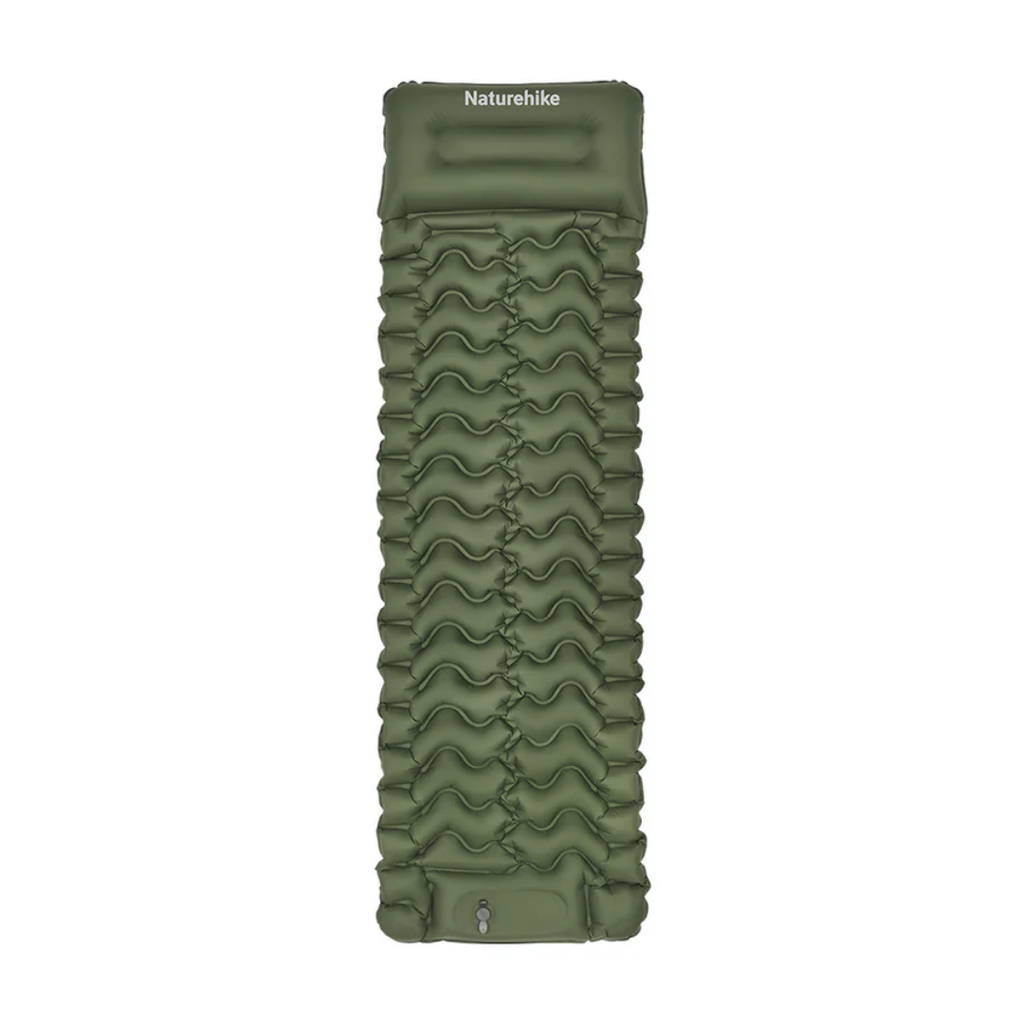Naturehike Inflatable Cushion Bed Single 6.5 - Army Green