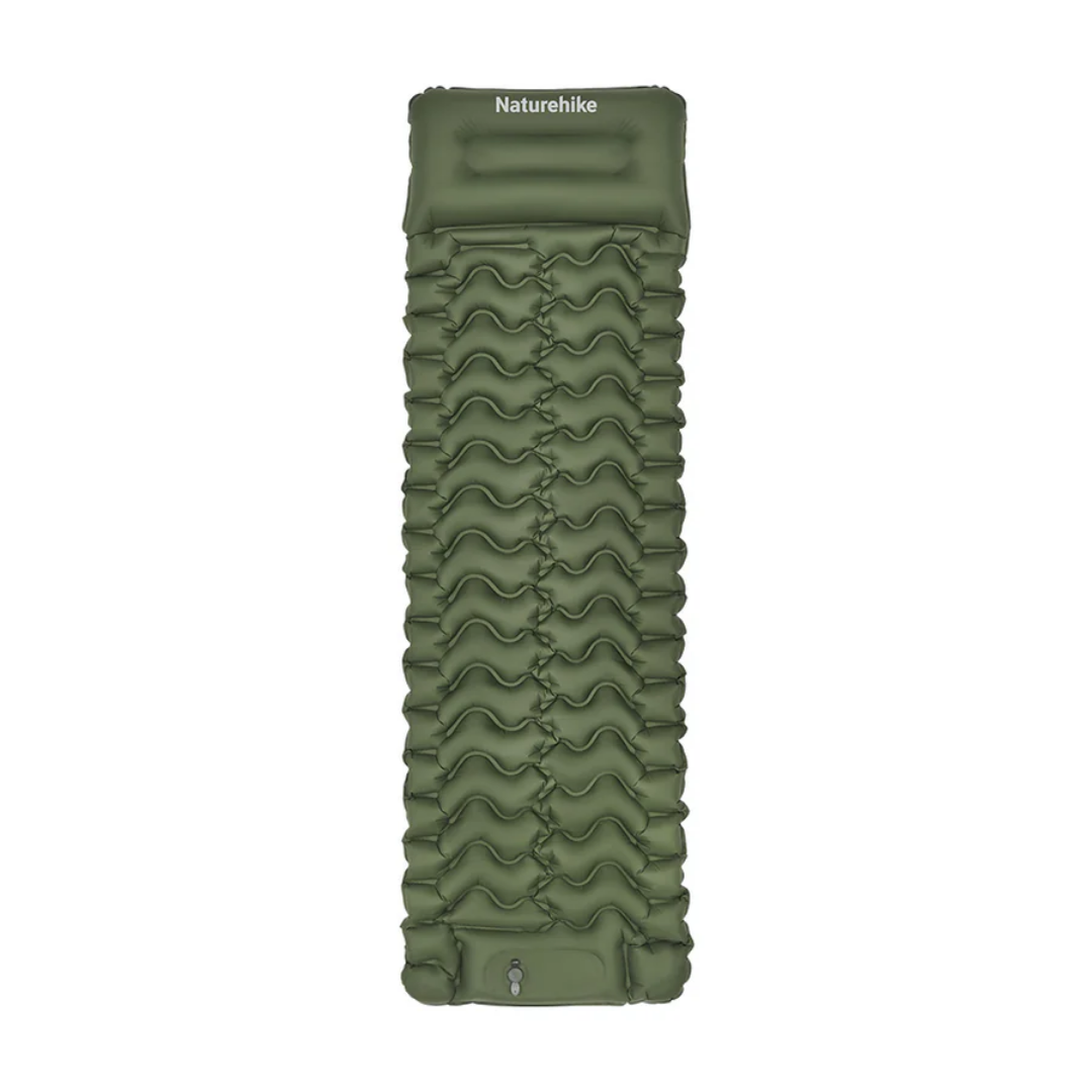 Naturehike Inflatable Cushion Bed Single 6.5 - Army Green