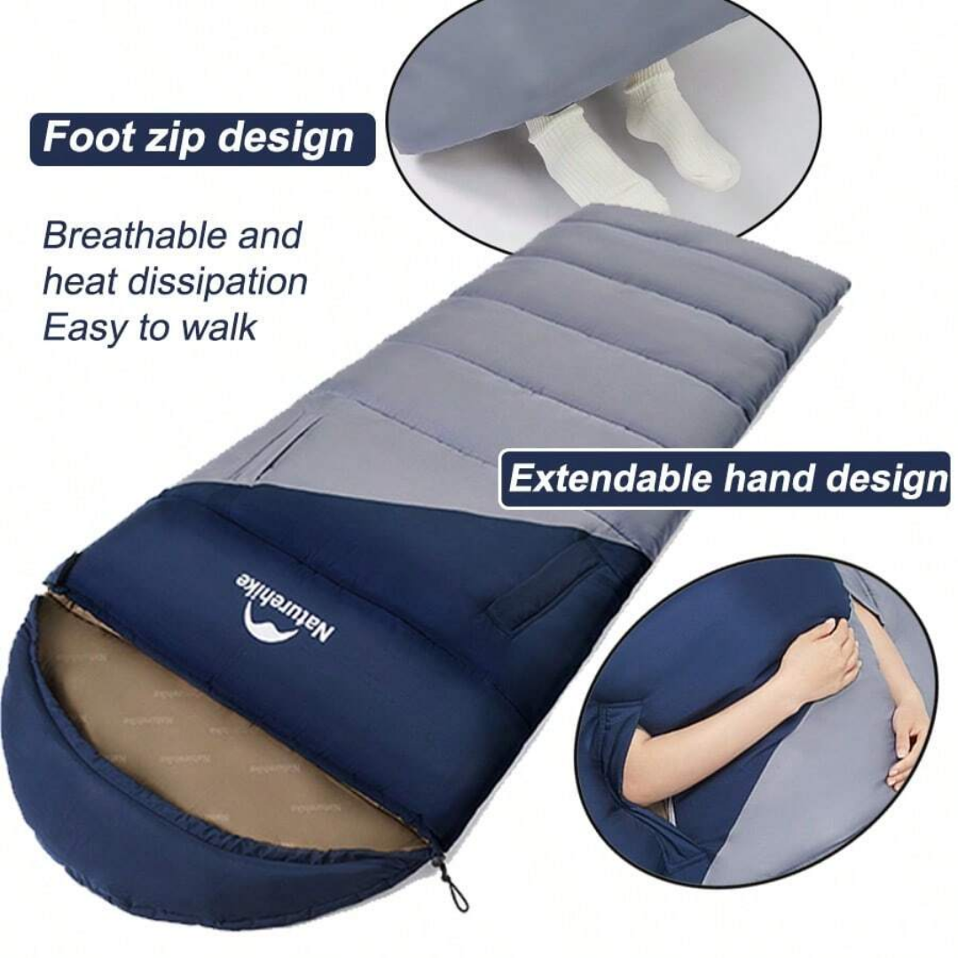 Naturehike Sunny Day PL02 Envelope Sleeping Bag with Hood U250