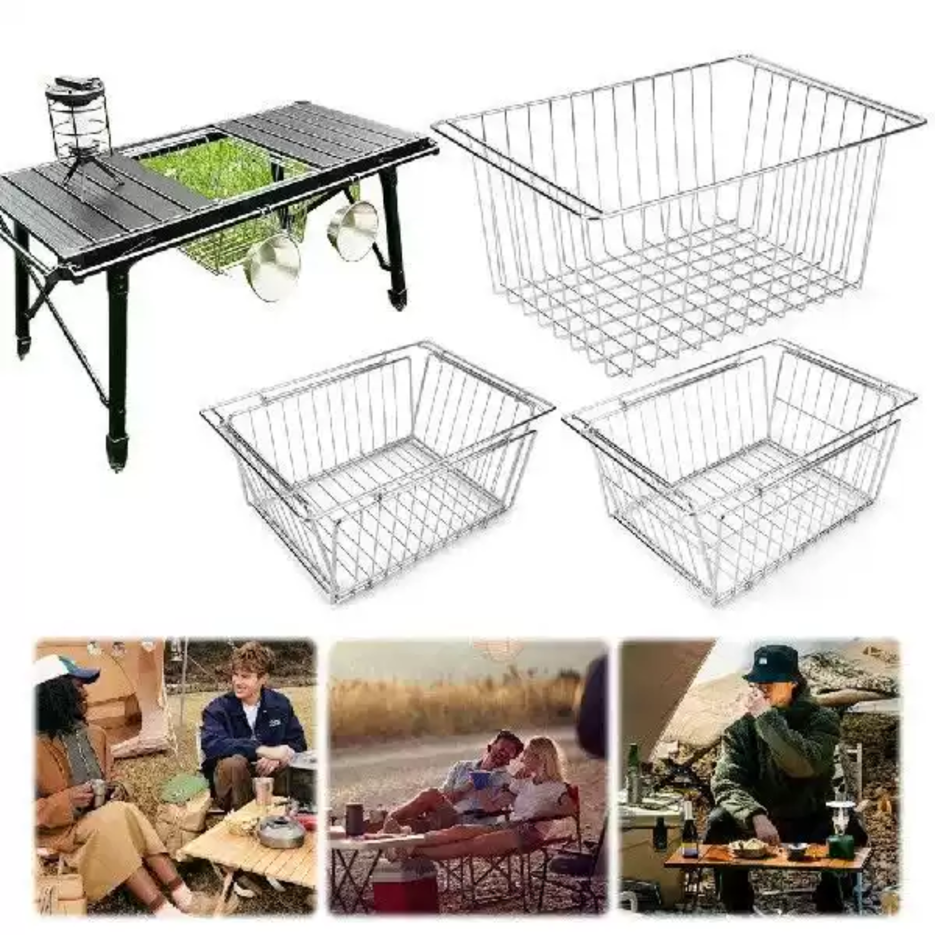 Soloman IGT Folding Storage Basket