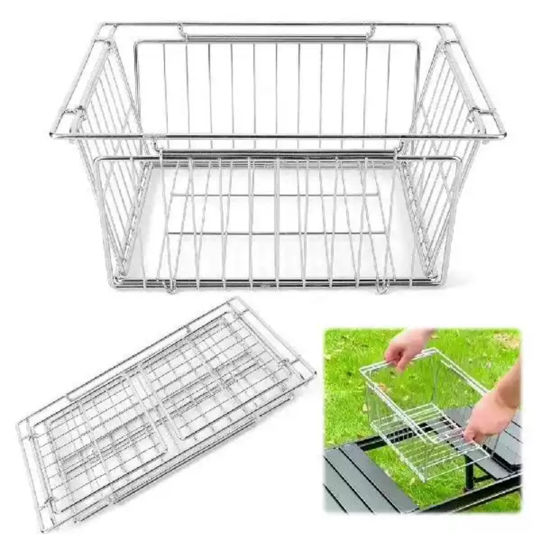 Soloman IGT Folding Storage Basket