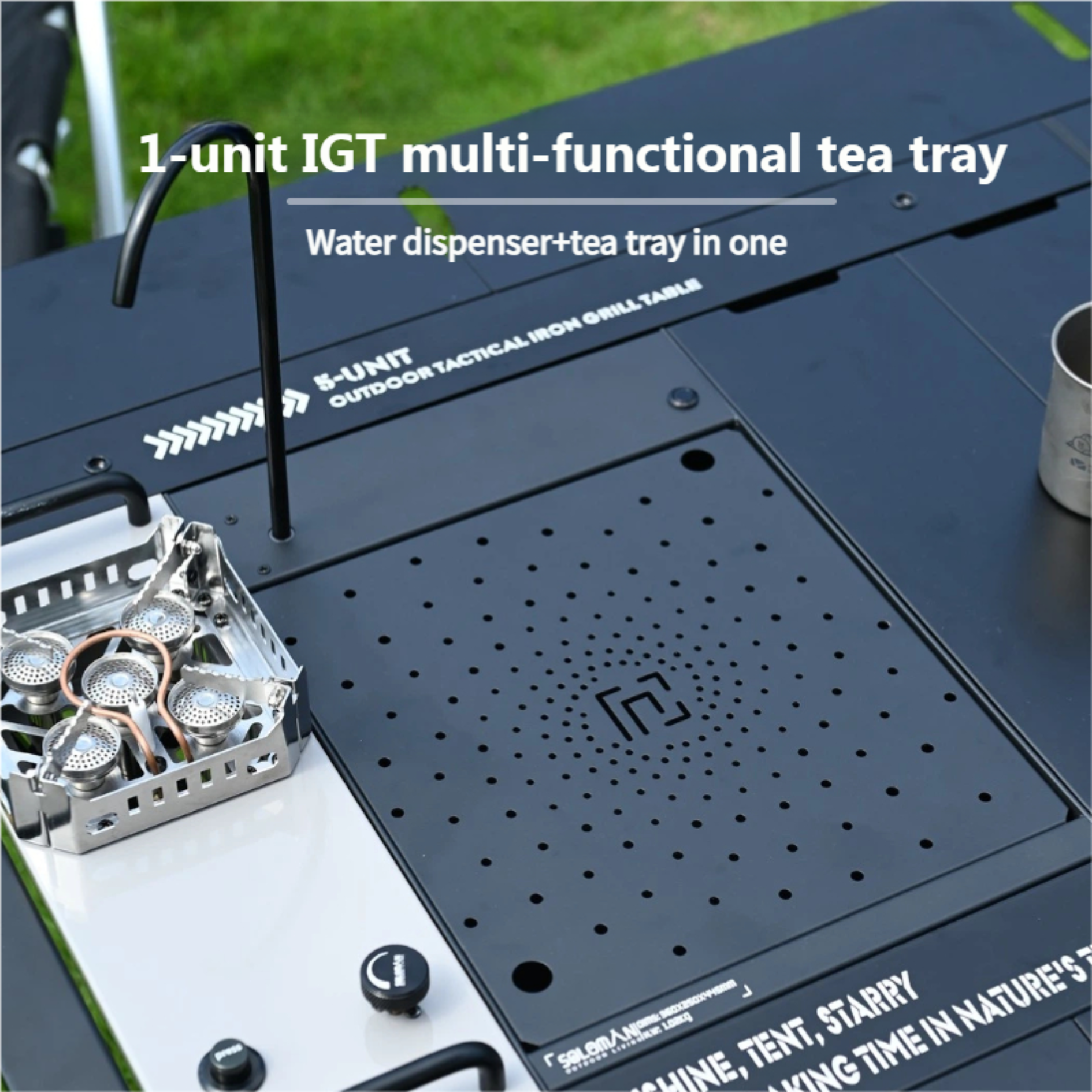 Soloman IGT Multi-Function Tea Tray
