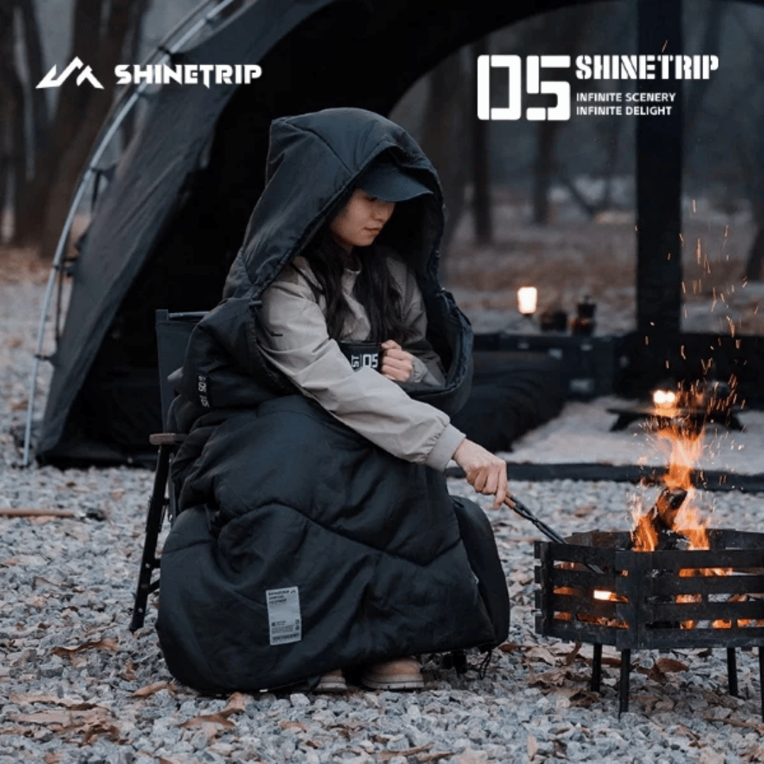 ShineTrip 05 Series Seal Sleeping Bag – G160 Black