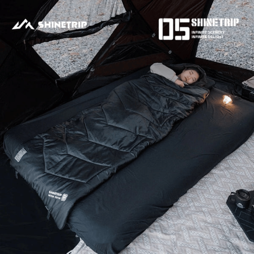 ShineTrip 05 Series Seal Sleeping Bag – G160 Black