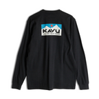 Kavu LS Etch Art Long Sleeve Tshirt - Black