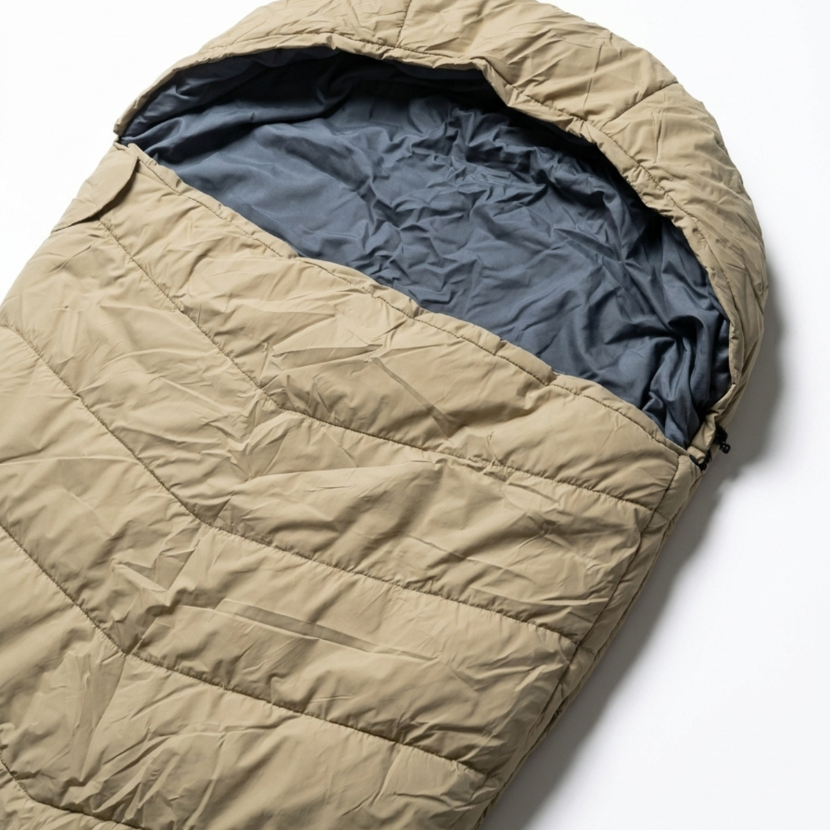 Goritta Works Warm & Cozy V-Shape Ergonomic Sleeping Bag - Coyote Tan