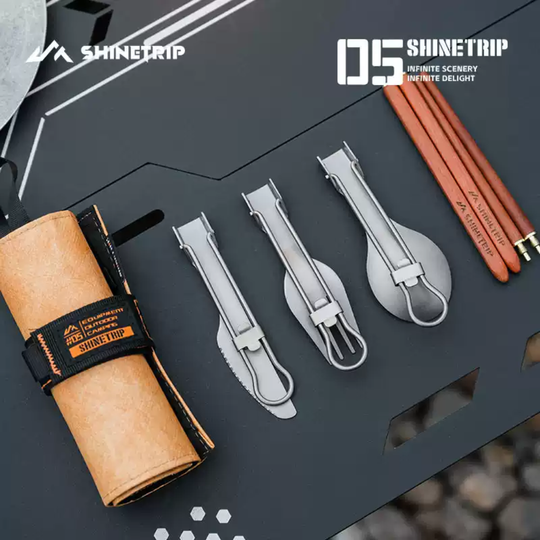 ShineTrip ST-05 Series Tuoye Cutlery Set
