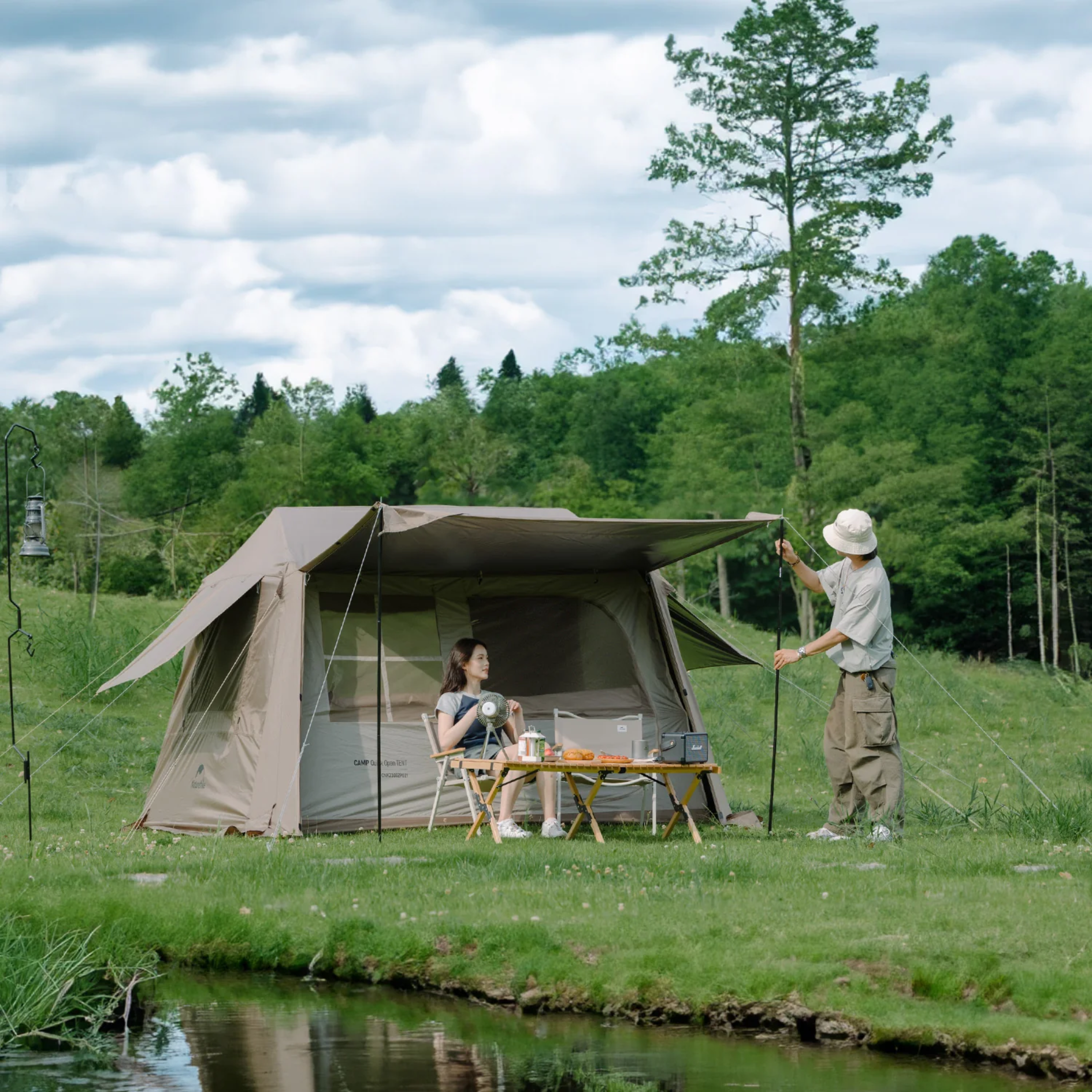 Naturehike Village 6.0 II Automatic Tent - Brown