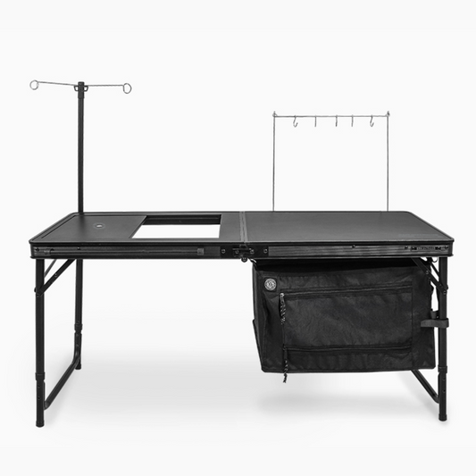 KZM Field Stove Table - Black