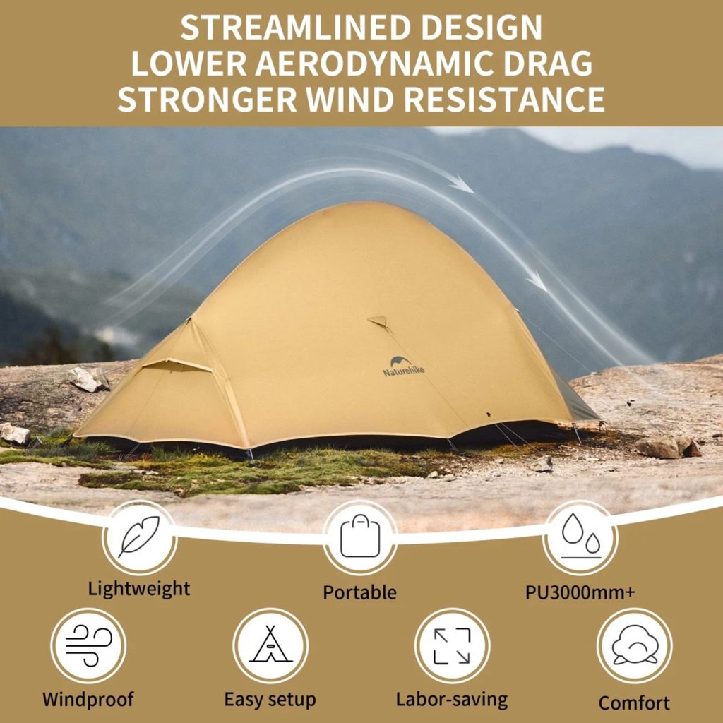 Naturehike Cloud Up Pro 2 Persons 20D Tent