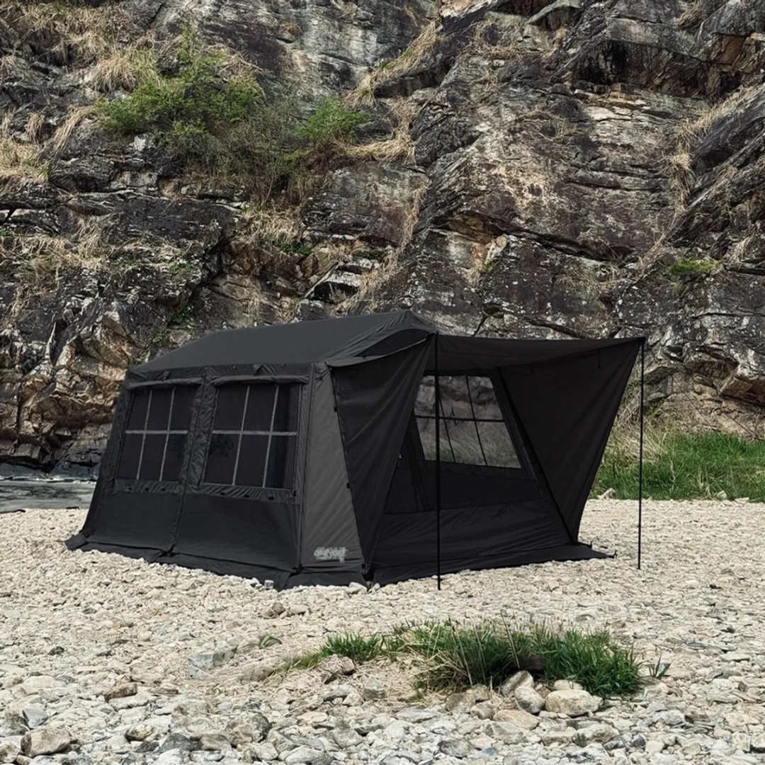 KZM Wild Field Oscar House - Black