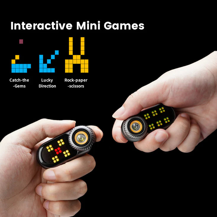 Loop gear LOOPDOT SK09 - Pixel Display EDC Flashlight With Fidget Dial