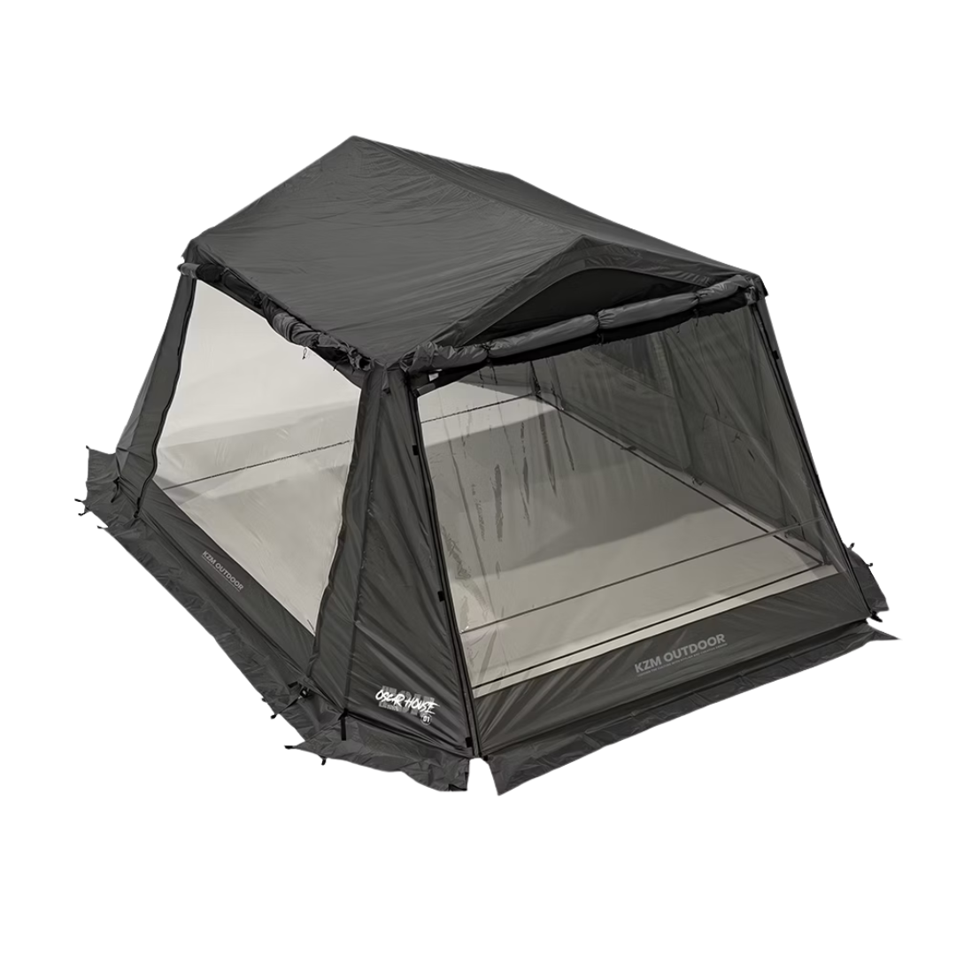 KZM Wild Field Oscar Trim House Smog TPU - Front