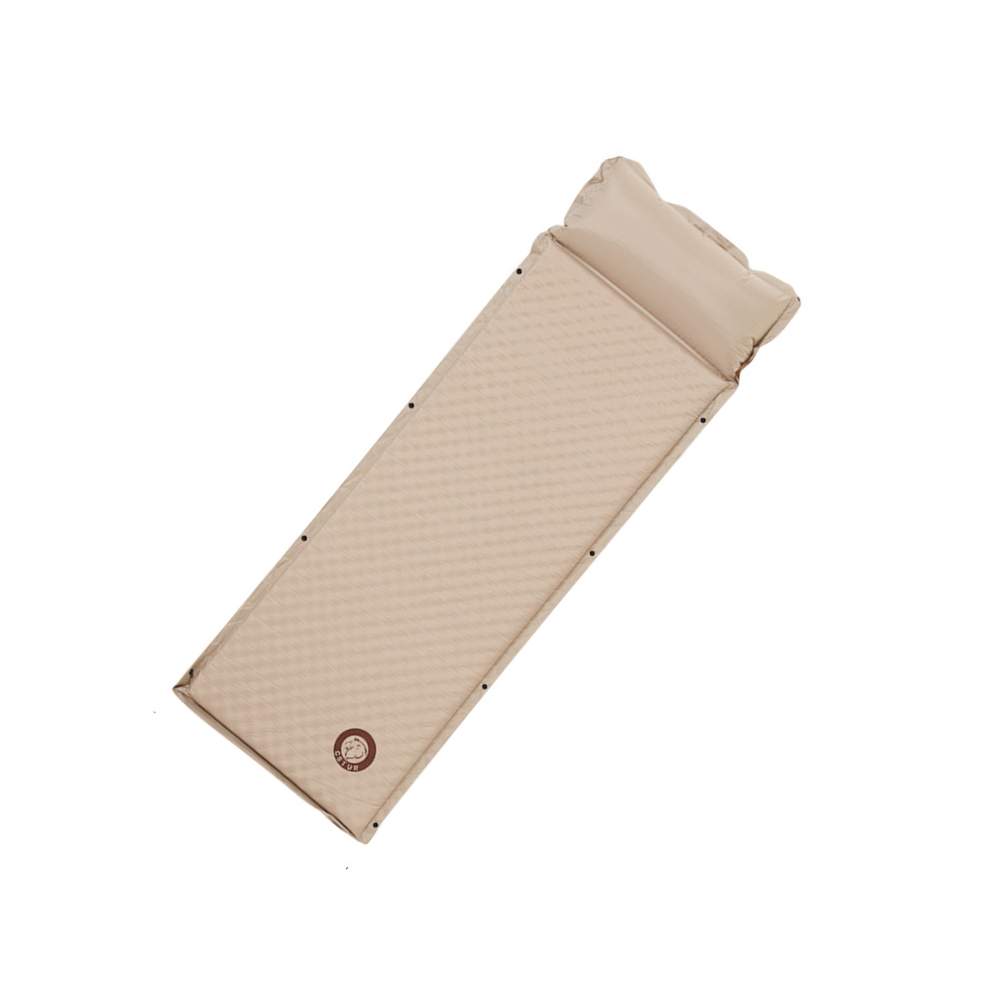 CSTUR Camping Inflatable Bed - Tan