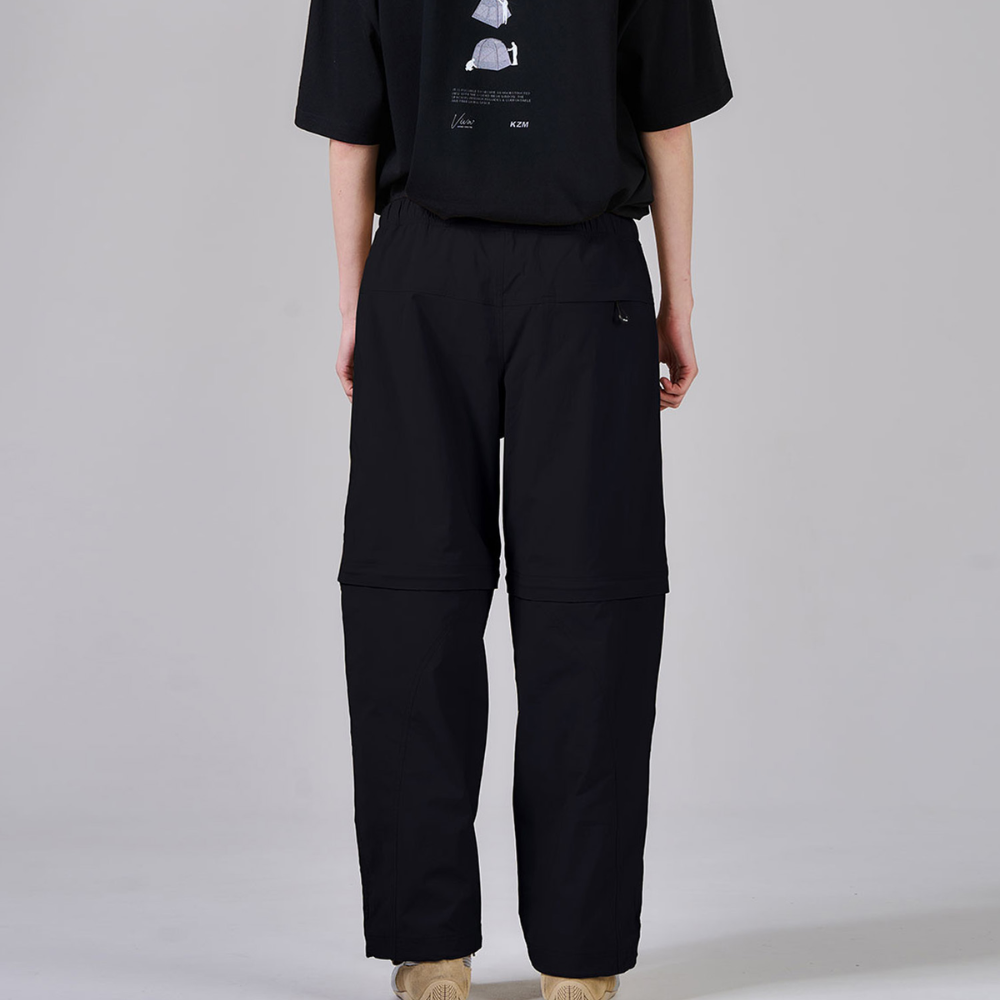 KZM Belted Two-Way Pants