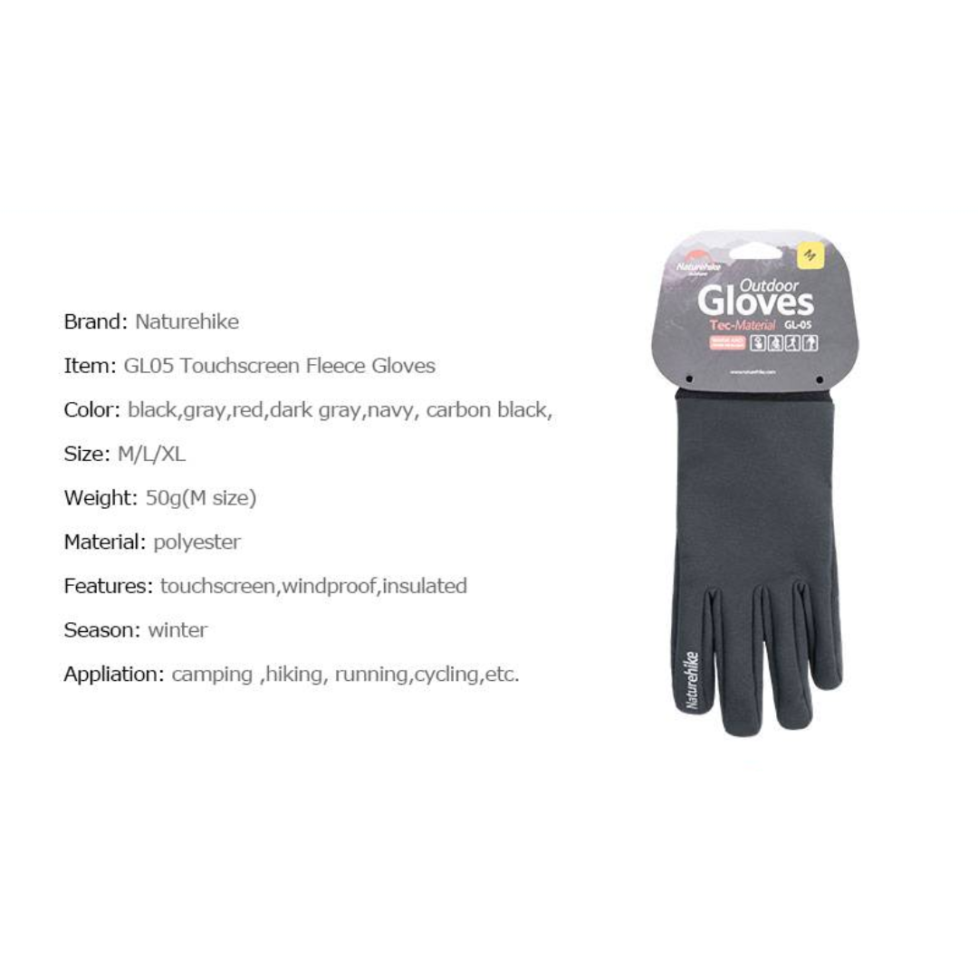 Naturehike GL05 Water Repellent Soft Glove