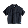 Kavu Sea La Vie Womens Cropped Short Sleeve Button-Up Shirt