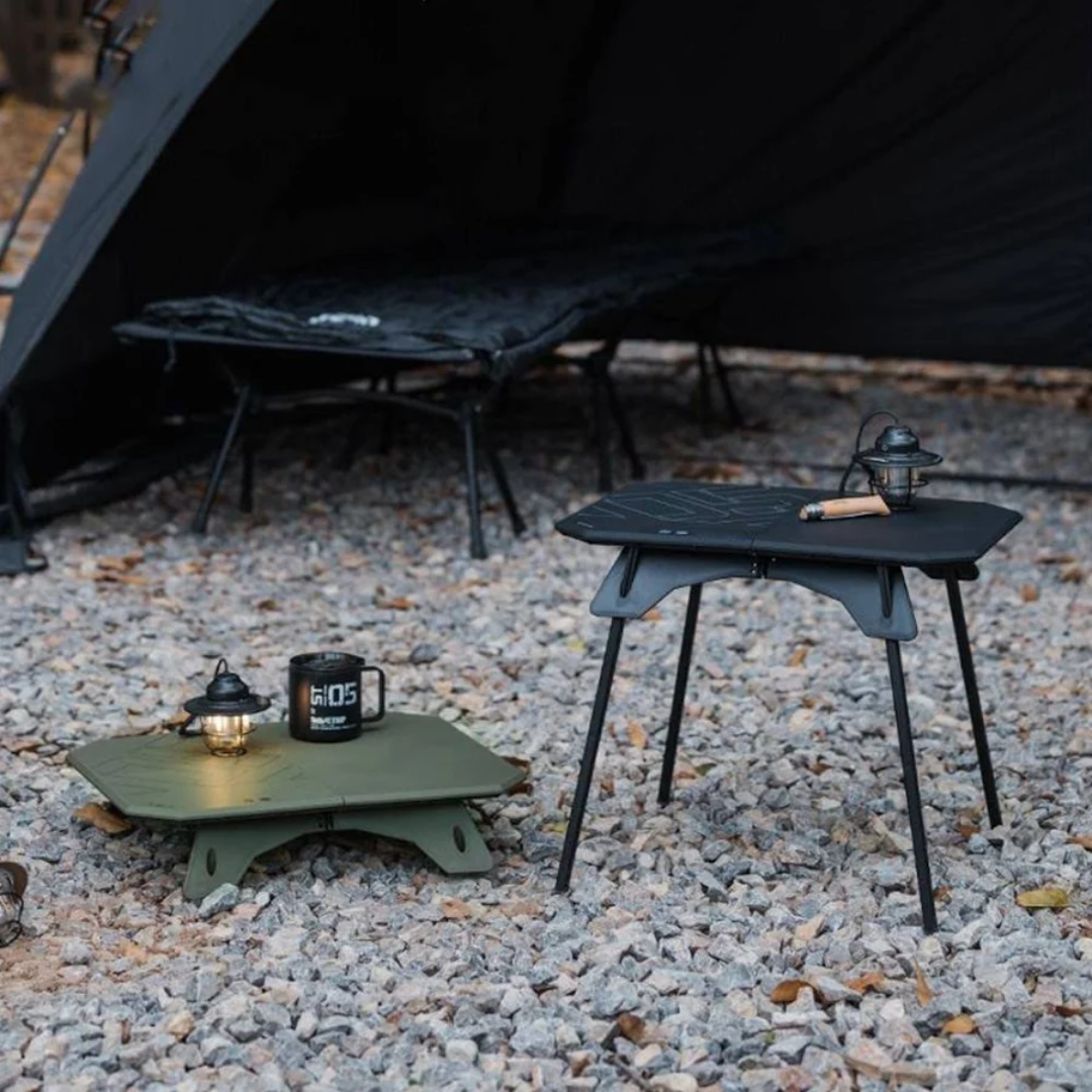 ShineTrip 05 Series Ultra-Light Dual-Purpose Folding Table -Black