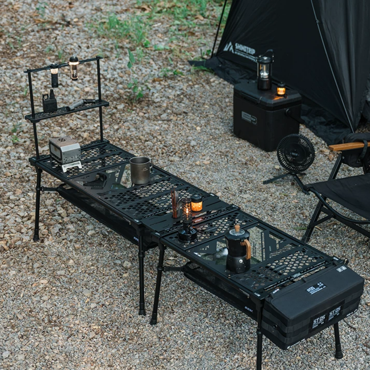 ShineTrip 05 Series Tactical Cube Table - Storage Shelf Panel