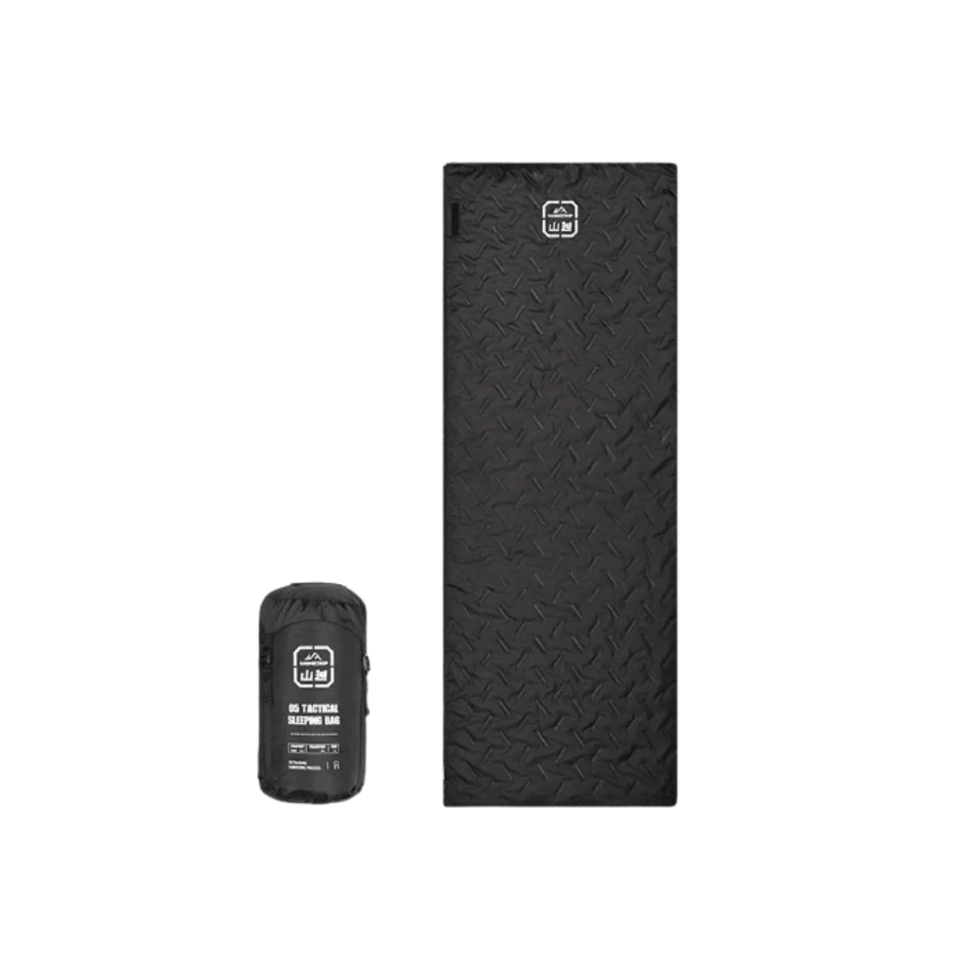 ShineTrip 05 Series Envelope Sleeping Bag – G200R Black