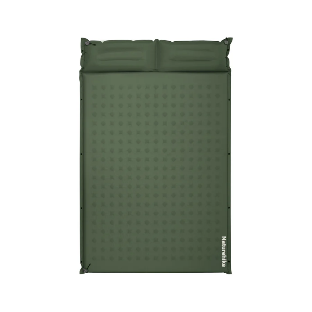 Naturehike D-Series R4.9 Automatic Inflatable Sleep Cushion 6cm with Pillow - Navy Green